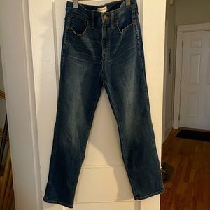 Madewell 10” High Rise Roadtripper Stovepipe Jean